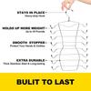 Tank Top Hanger, 8 Tier Space Saving Bra Hangers, Closet Organizers and Storage, Dorm Room Essentials for Girls, Organization for Camisoles Sports