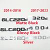 2014-2023 For Mercedes-Benz C253 GLC180d GLC200d GLC220d GLC350d GLC500d GLC320d Badge Emblem Script Decal Sticker Accessories PK1