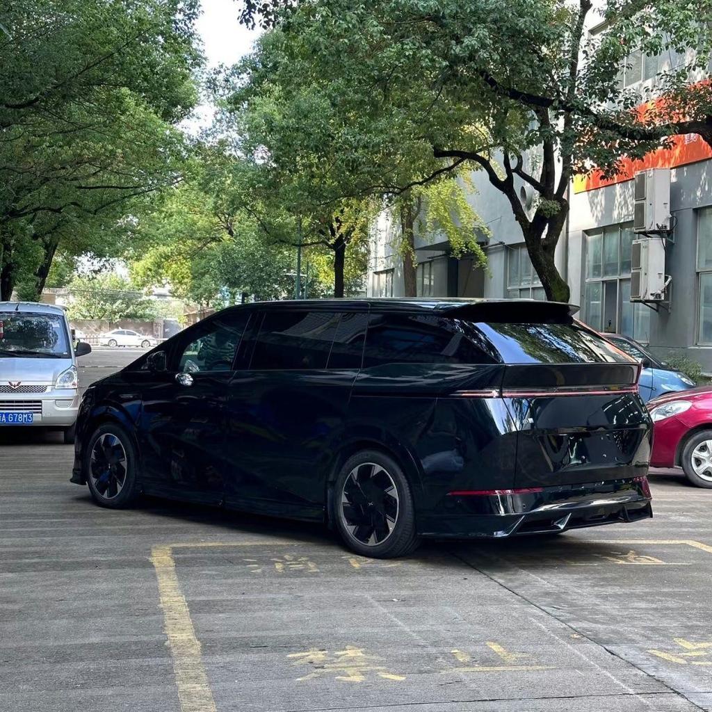 XPeng X9 Rear Wing Kit: No-Drill Top Wing & Sports Spoiler Installation