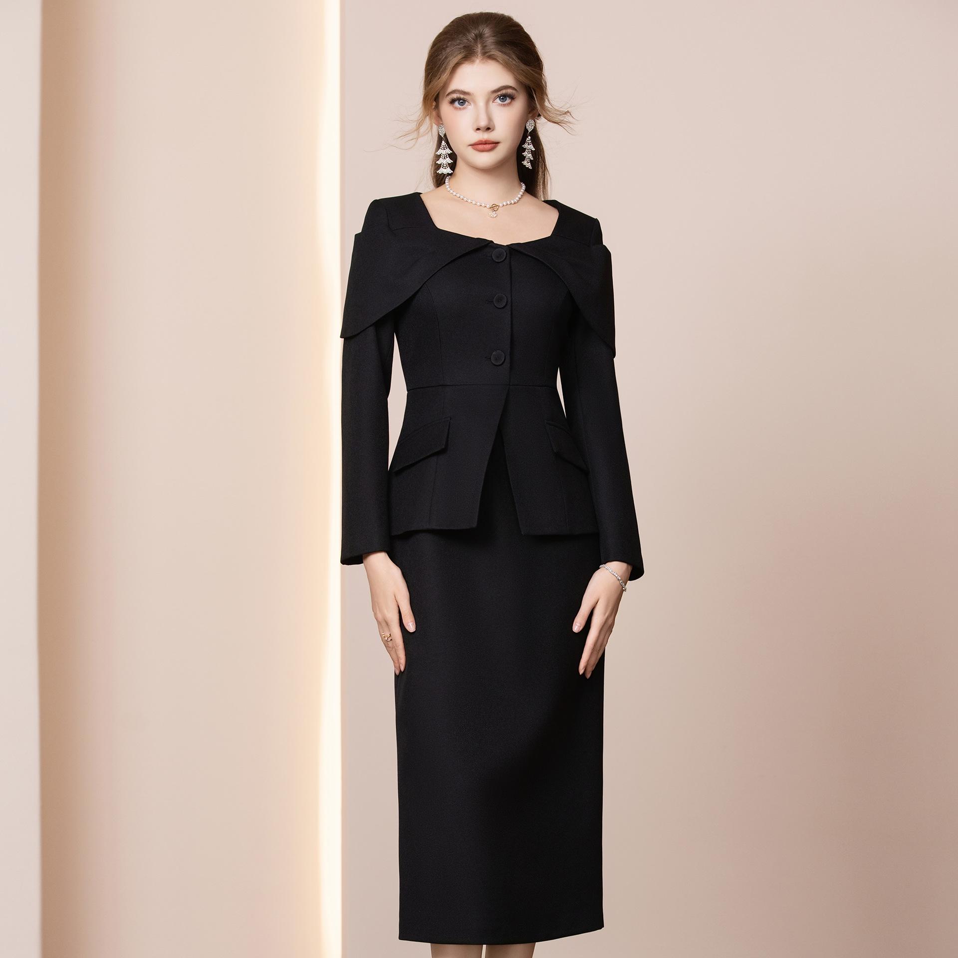 Zhi Li Elegant Hepburn-Style Designer Spring Dress for Special Occasions 2026 Small