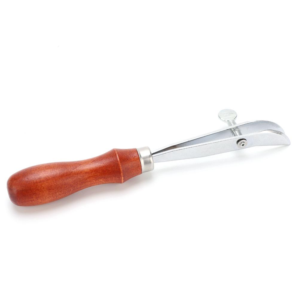 7.5 inch Leather Creaser Width Adjustable Leather Craft Tool  for DIY Leathercraft Projects