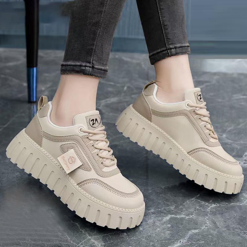 Board shoes 22 autumn and winter breathable high-top casual short boots platform sports shoes comfortable