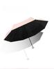Compact Five-Fold Mini Sunscreen Umbrella: Stylish Women's Pocket Sunshade & Rain Protector