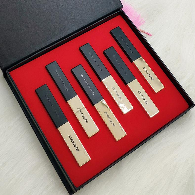 

Танабата, День святого Валентина, горячая рассылка для подруги, маленький золотой слиток, тонкий тюбик, матовая матовая матовая помада нового цвета, прочный набор для студентов