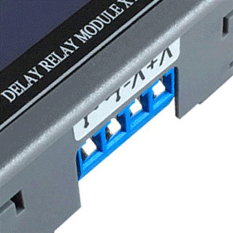 Aug. DC 6-30V LED Digital Time Delay Relay Module Programmable Timer Relay Control Switch Timing Trigger Cycle With Case