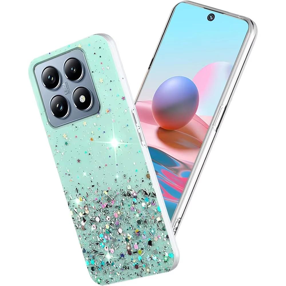 

Glitter Bling Soft Silicone Sequins Clear Case for Xiaomi Redmi 12C 13C 4G 14C Redmi 12 5G 10 10A 10C 9 9A 9C 9T Sparkle Cover Redmi 12 4G