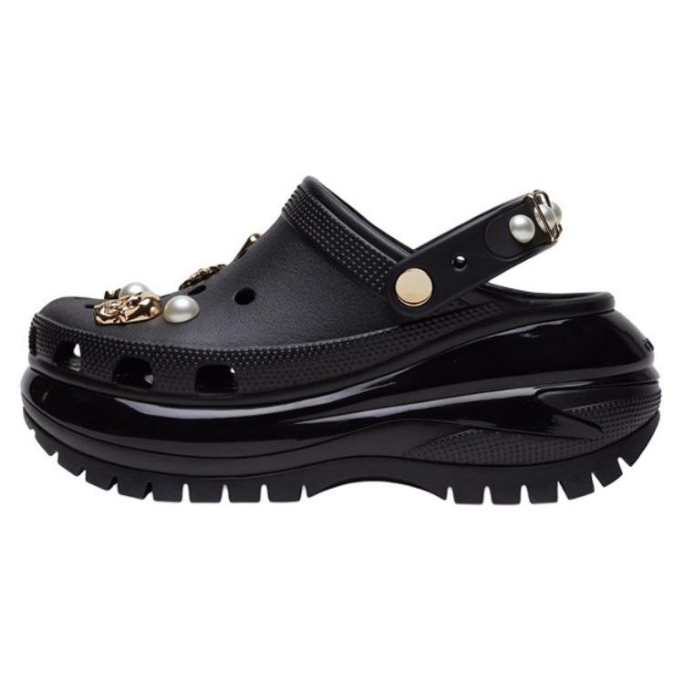 Crocs Mega Crush Royal Clog Unisex Black 209915-001 38-39