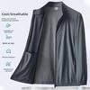 Sonnenschutzkleidung Herren neue Sommer kühl atmungsaktiv Anti-UV Jacke schnelltrocknend Sport Bergsteigen Jacke dünn