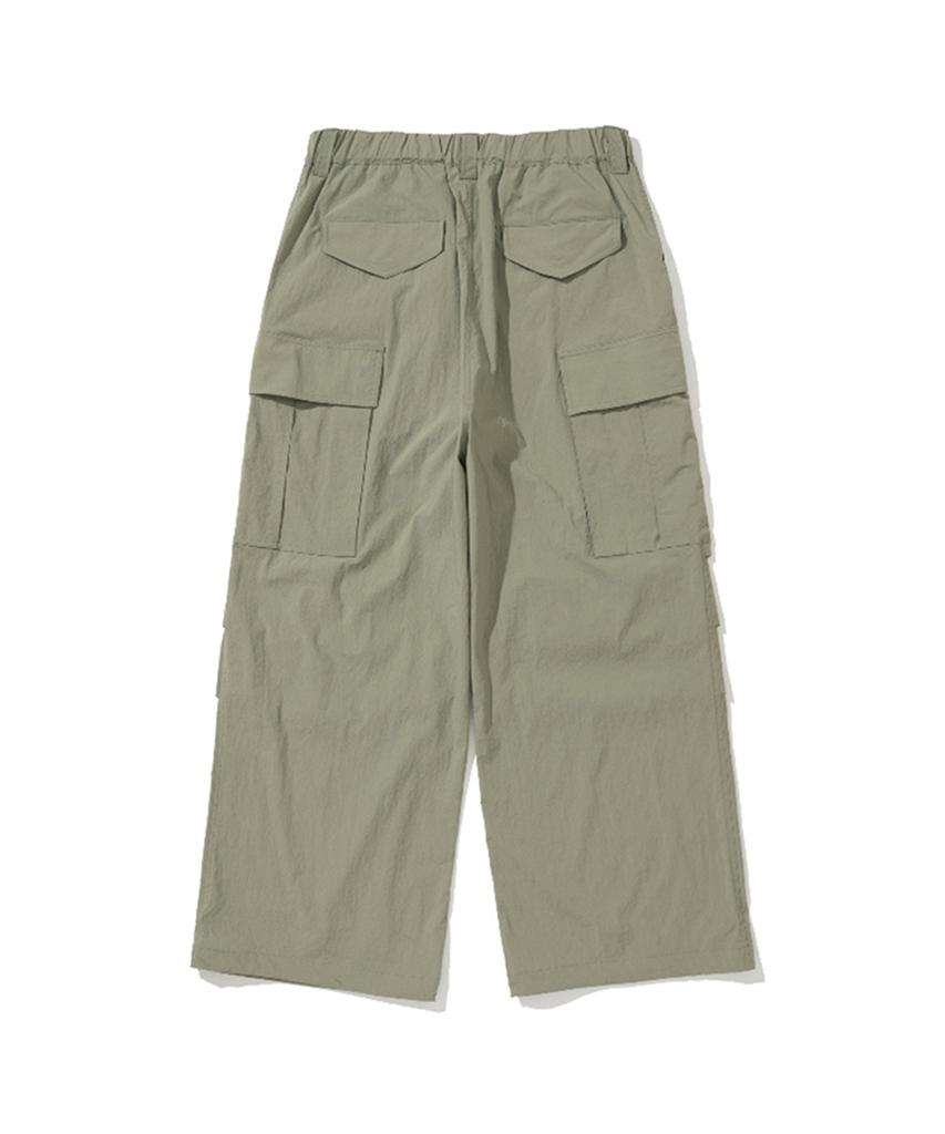 ERER [Un] Lightweight Nylon Carpenter Pants Khaki