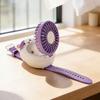 Quiet Operation Wearable Wrist Fan Adjustable Strap Portable Mini Fan  Outdoor Activity
