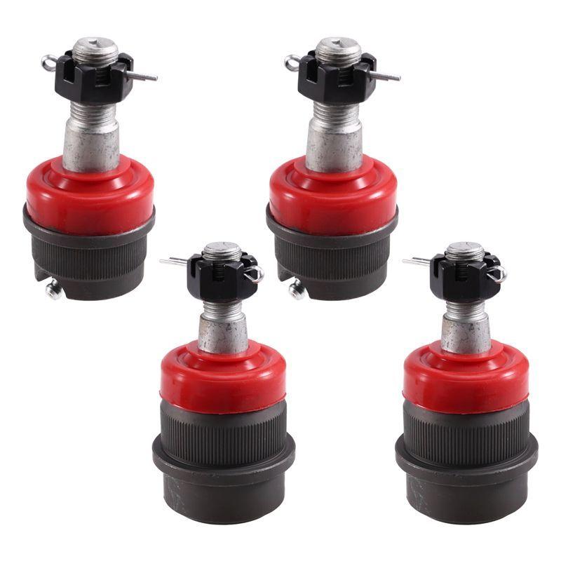 L16A-4Pcs Heavy Duty Replacement Ball Joints Set For Jeep TJ/XJ/YJ/ZJ/MJ 1987-2006