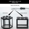 Colorful Light LED Aquarium Light Split Type Remote Control Micro Landscape Light Hex Square Blocks LED Fish Tank Light Aquarium