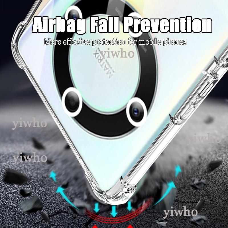 Shockproof Clear Case for Honor X9a RMO-NX1 Soft Silicone Transparent Back Covers for Honor X 9 A X9 9a Phone Protective Camera