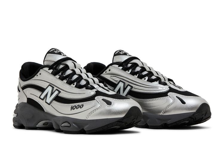 New Balance 1000 Black Silver Metallic