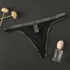 Thong Tangas Mesh Men's Underwear Sexy Breathable T-Back Thong Underpant Sezy Lingerie G-String