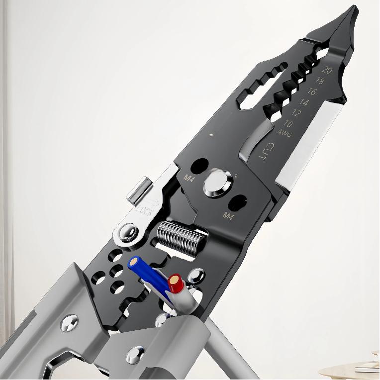28 In 1 Professional 8-inch Wire Stripper/wire Crimping Tool, Wire Cutter, Wire Crimper, Cable Stripper, Wiring Tool
