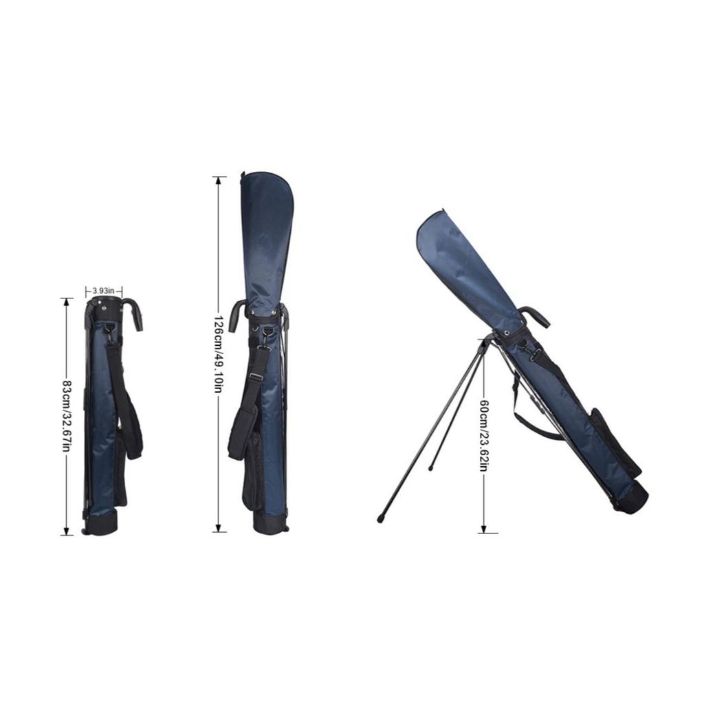 Golf Stand Bag Nylon Club Large Capacity Sports Gear for Golfers