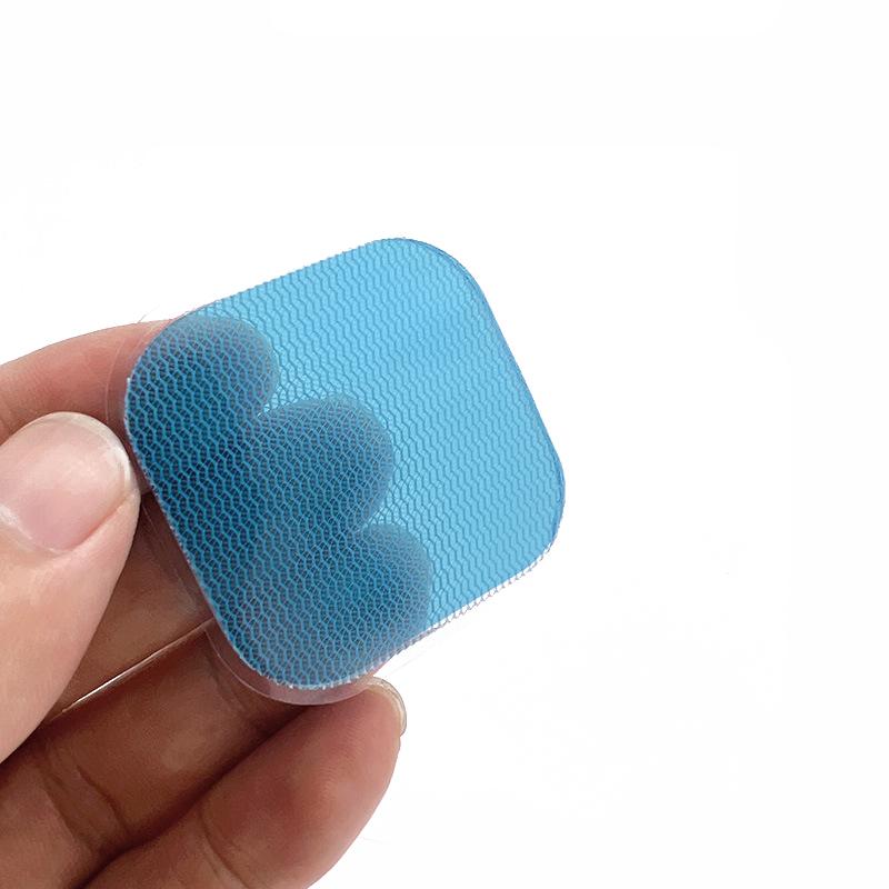 4 Stück EMS-Gelpads für EMS-Trainer Bauch-Gel-Aufkleber Fitness-Hydrogel für Bauchmuskelstimulator Schlankheits-Massagegerät
