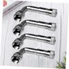 8 Pcs 90 Schrader Valve Brass Air Tyre Valve Schrader Stem 90 Degree Stem Extension Adapter