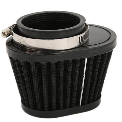 Morsetto Filtro Aria Moto 51mm2in Montaggio a Clip Gomma Antipolvere Nero Ricambio per SUZUKI