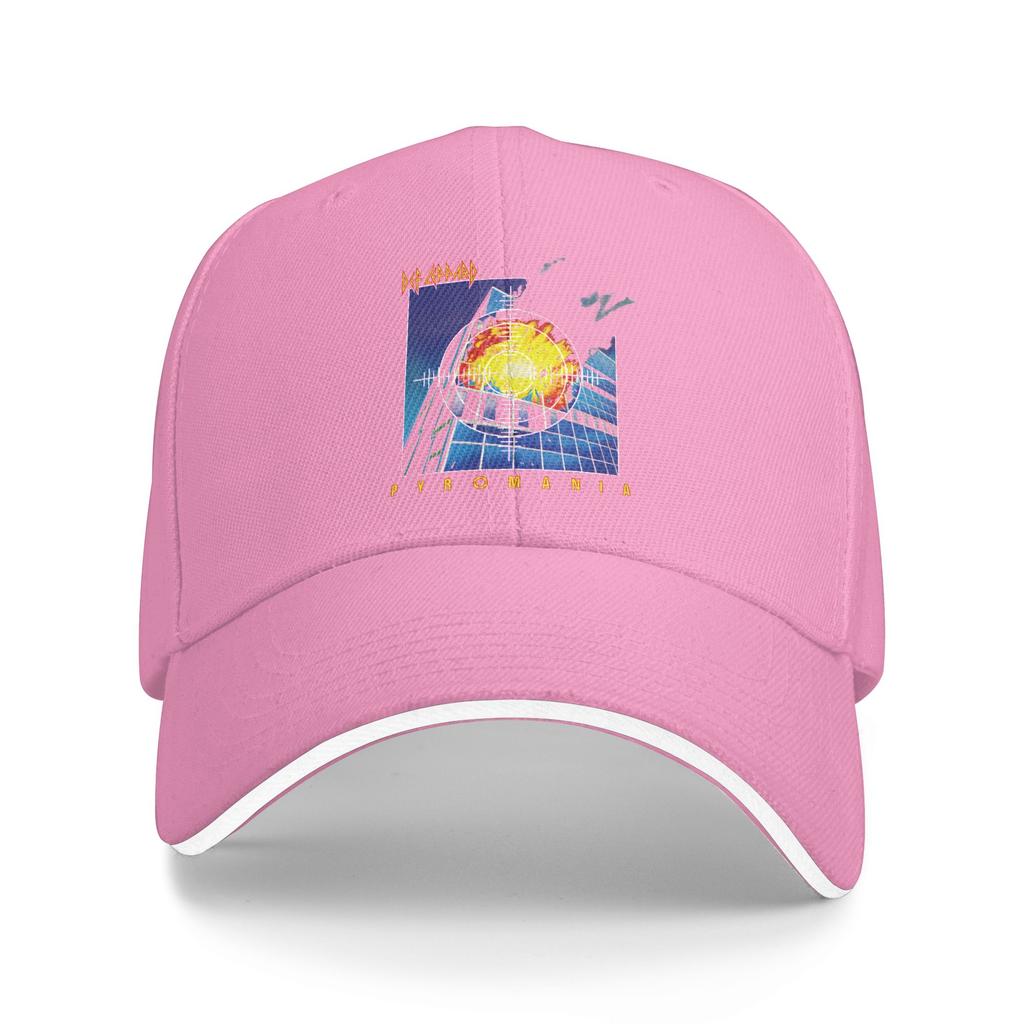 Summer Def Leppard Pyromania Baseball Cap Outdoor Sports Casual Design Sun Trucker Hat Unisex Men Sunscreen Snapback Cap