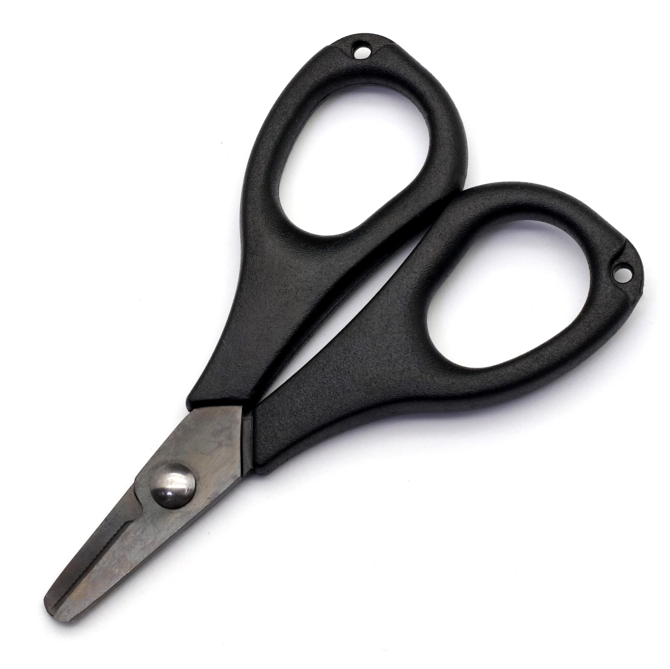 

TUNUKE PE Line Cutter Scissors for Titanium Serrated Rounded Tip Fishing, Heavy-Duty Coated, Blade, (FTC01)