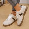 Women's 2025 Spring New Arrival Korean Style Chunky Sole Platform Color-Block Lace-Up Versatile Casual Sneakers