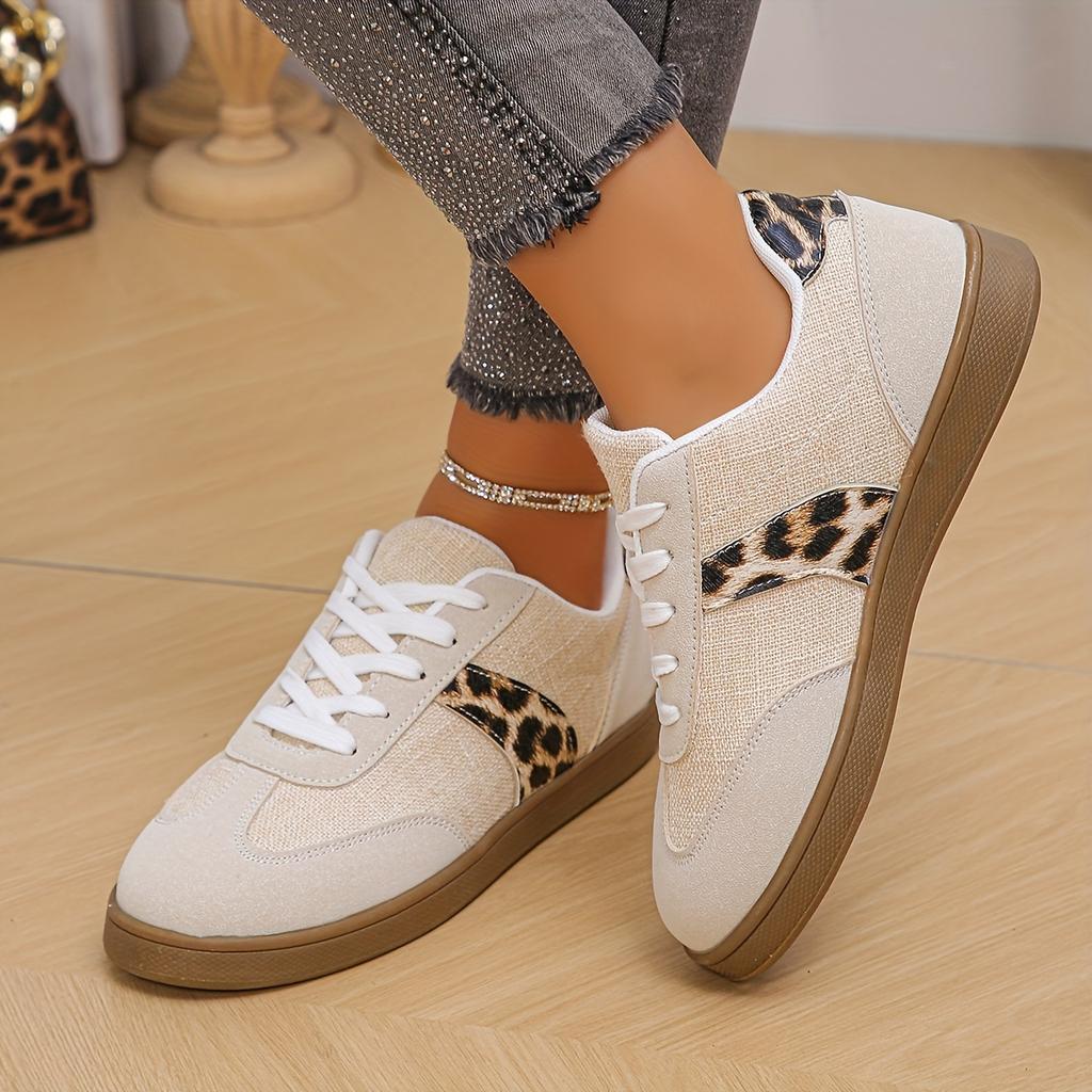 Women's 2025 Spring New Arrival Korean Style Chunky Sole Platform Color-Block Lace-Up Versatile Casual Sneakers