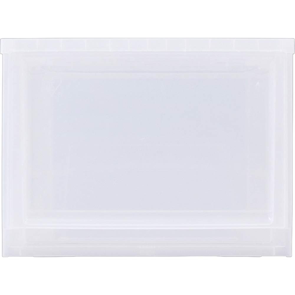 Iris Ohyama Storage Case Natural MD Size Closet Set of 3 (Deep) Walk-in MBC-MD