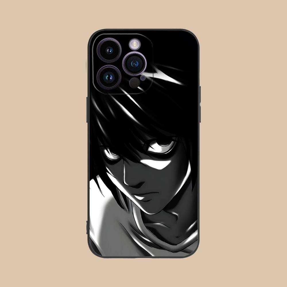 Death Note L Lawliet Handyhülle für iPhone 17 16 15 14 13 12 11 X XR XS 8 7 Air Pro Max Plus Mini Bunte Hülle Hülle