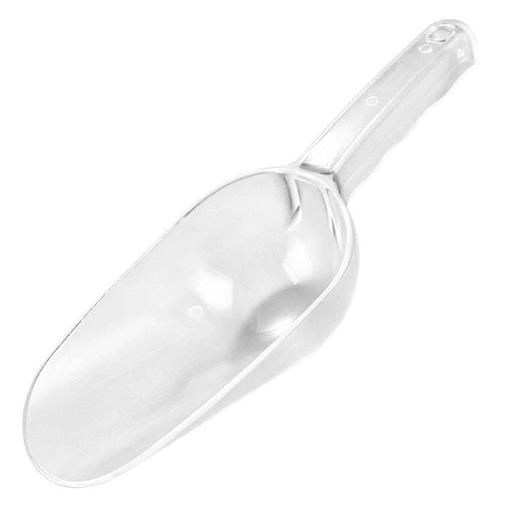 Transparent Pc Ice Scoop,Plastic Ice Shovel/Food Scoop,Thickened Drop-Resistant Ice Extraction Tool,Multi-Purpose Food Tools