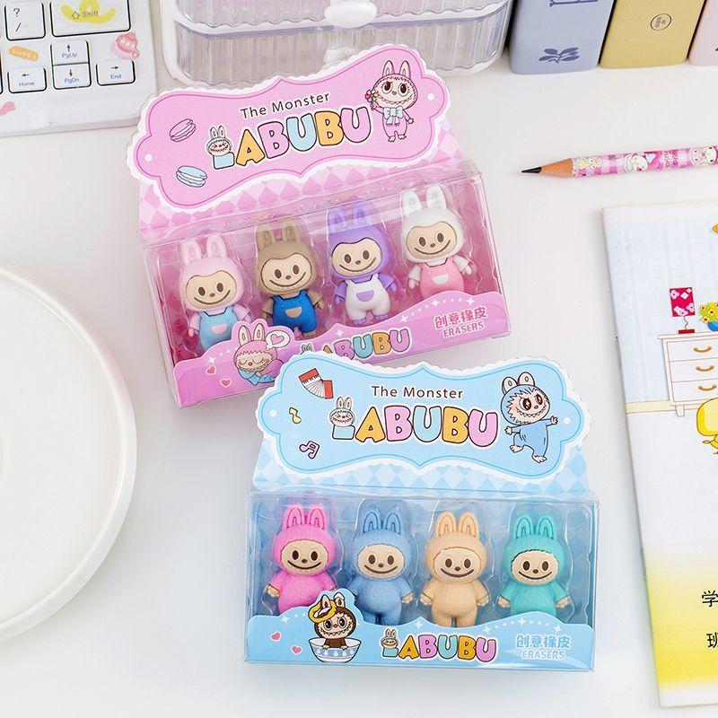 Cute Eraser Box for Primary School Students 3D Stereoscopic Eraser Children's Stationery Gift