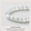 New Natural Cat's Eye Fu Character Bracelet - Versatile Niche Design for Women, Perfect Gift for Best Friend