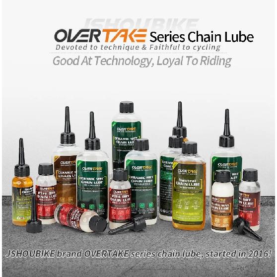 OVER TAKE Bike Ceramic Wax Chain Lube Neutral Chain Lube Long Lasting Chain Oil MTB Road Bike Waxy Dry Chain Gear Lubricant Lube