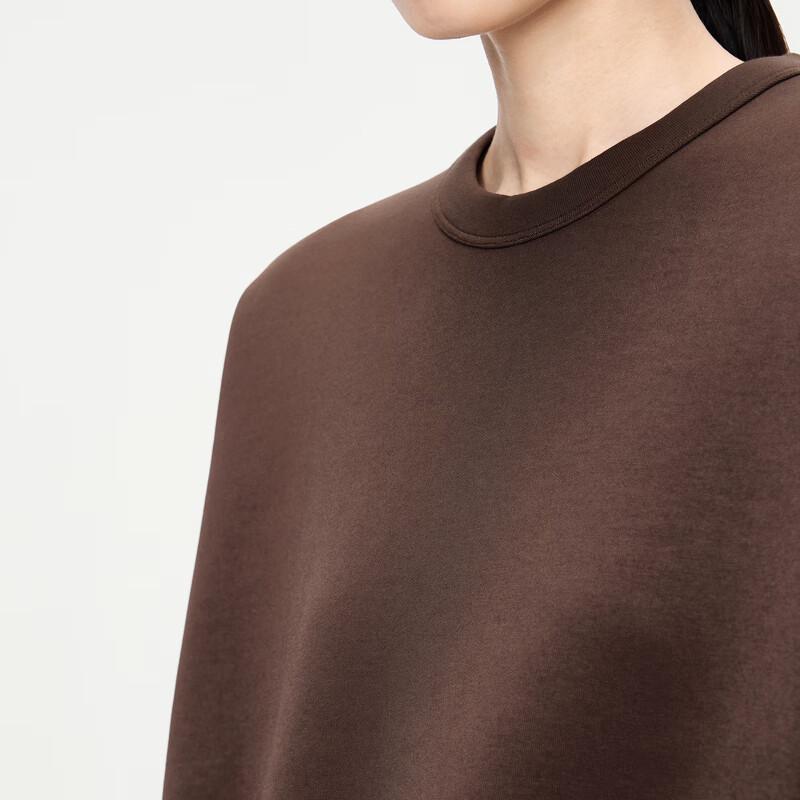 JNBY 2024 Winter Loose Round Neck Sweatshirt