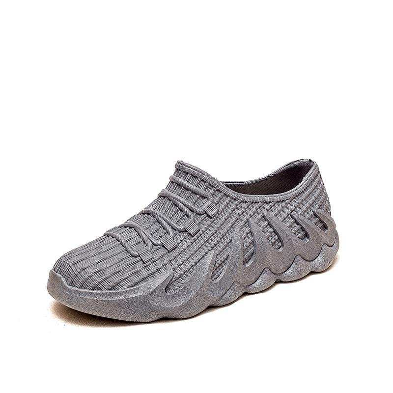 

Rain shoes men s low-top fashion couple water boots summer short fishing shoes wear-resistant non-slip rain shoes women s work shoes 36 сірий колір