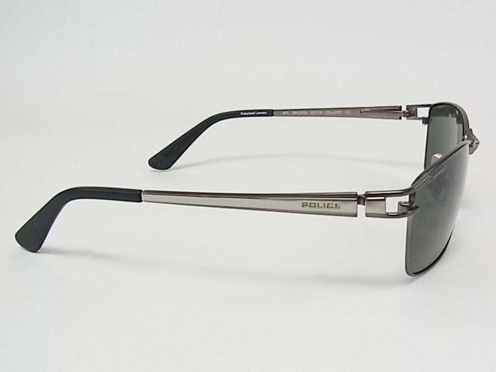 Police SPLQ02J 627P 59 Sunglasses POLICE JET Polarized Lenses Titanium Men's Women's