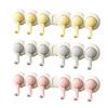 Rotating Row Hooks Self Adhesive Bathroom Hook New Wall Hook Hanger  Corner Storage