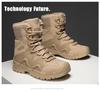 Men's Waterproof Russian Tactical Combat Boots - Wear-Resistant Non-Slip Hiking & Mountaineering Shoes