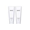 2pcs AHC Hydra B5 Deep Volume 5 Reverse Cleansing Foam 100g, Hydrating Anti-Aging Gentle Facial Wash Double Set
