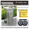 Commercial Heavy-Duty Outdoor Waste Bins