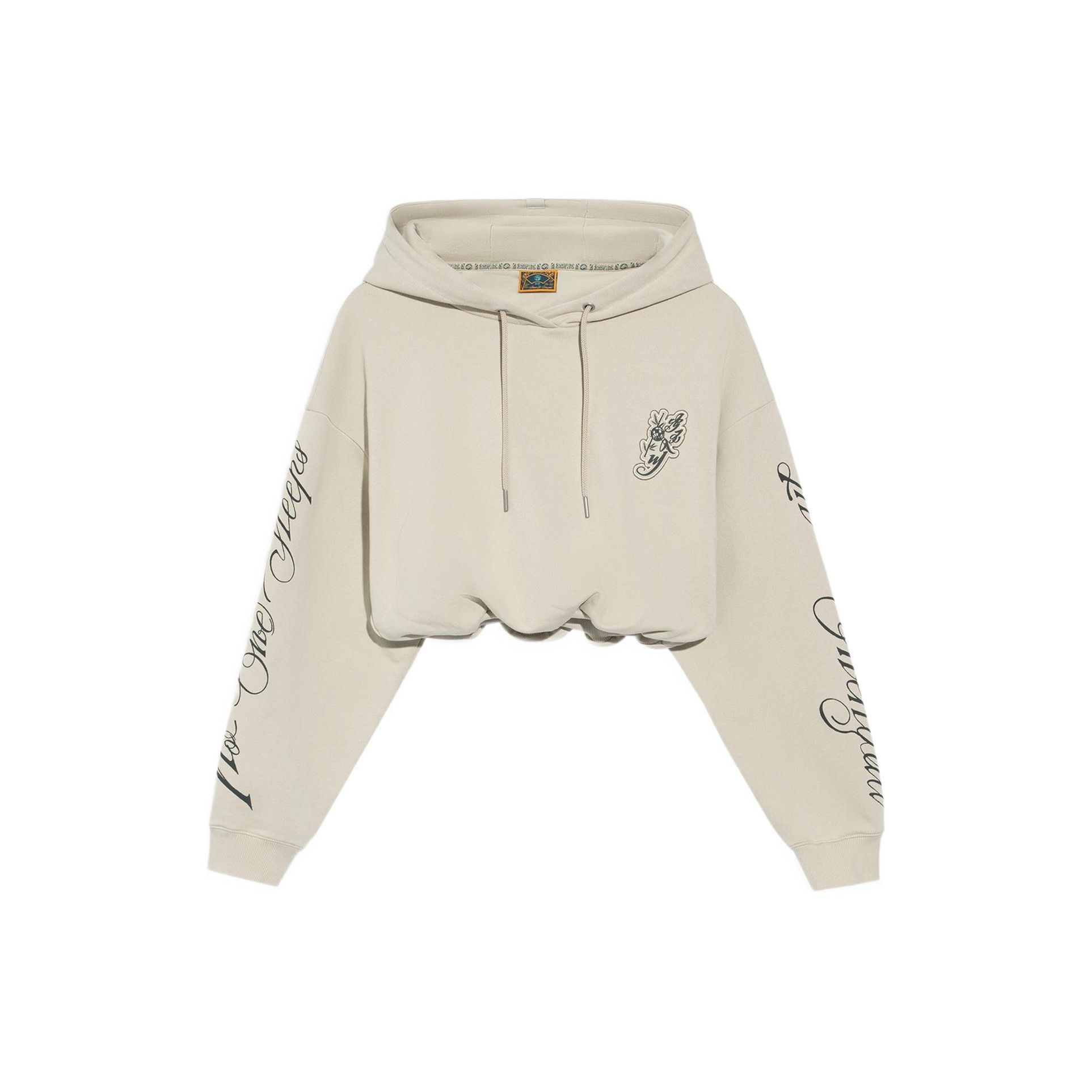 

Li-Ning Badfive Повседневная короткая толстовка с капюшоном для женщин Желтый Серый AWDRH68-3 XL