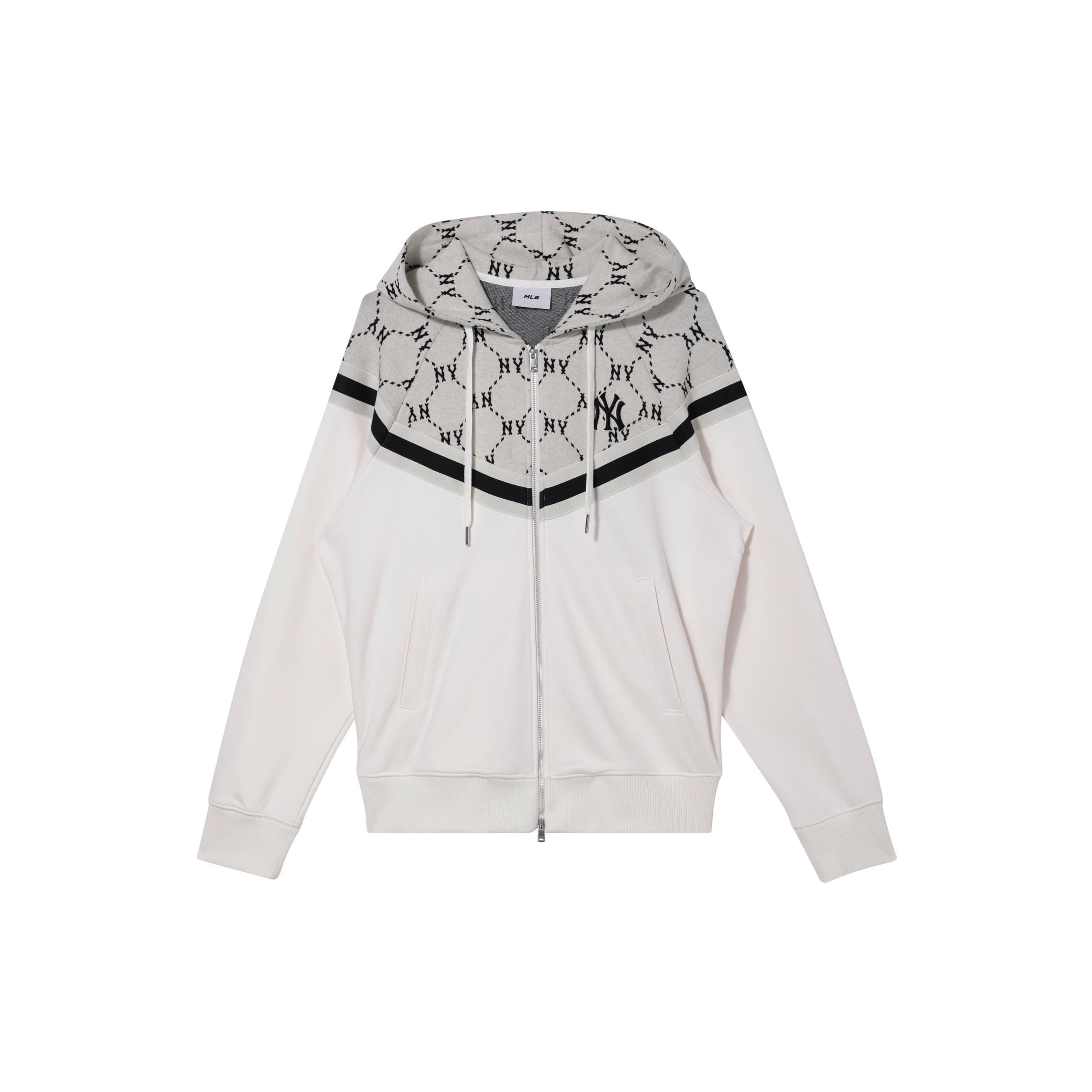 

New MLB New York Yankees Sweatshirt Unisex Cream 3ATRM0144-50CRS S