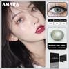 AMARA LENSES 1 пара косметических контактных линз серии «Русская девушка», цветные контактные линзы для макияжа, линзы для ежегодного использования