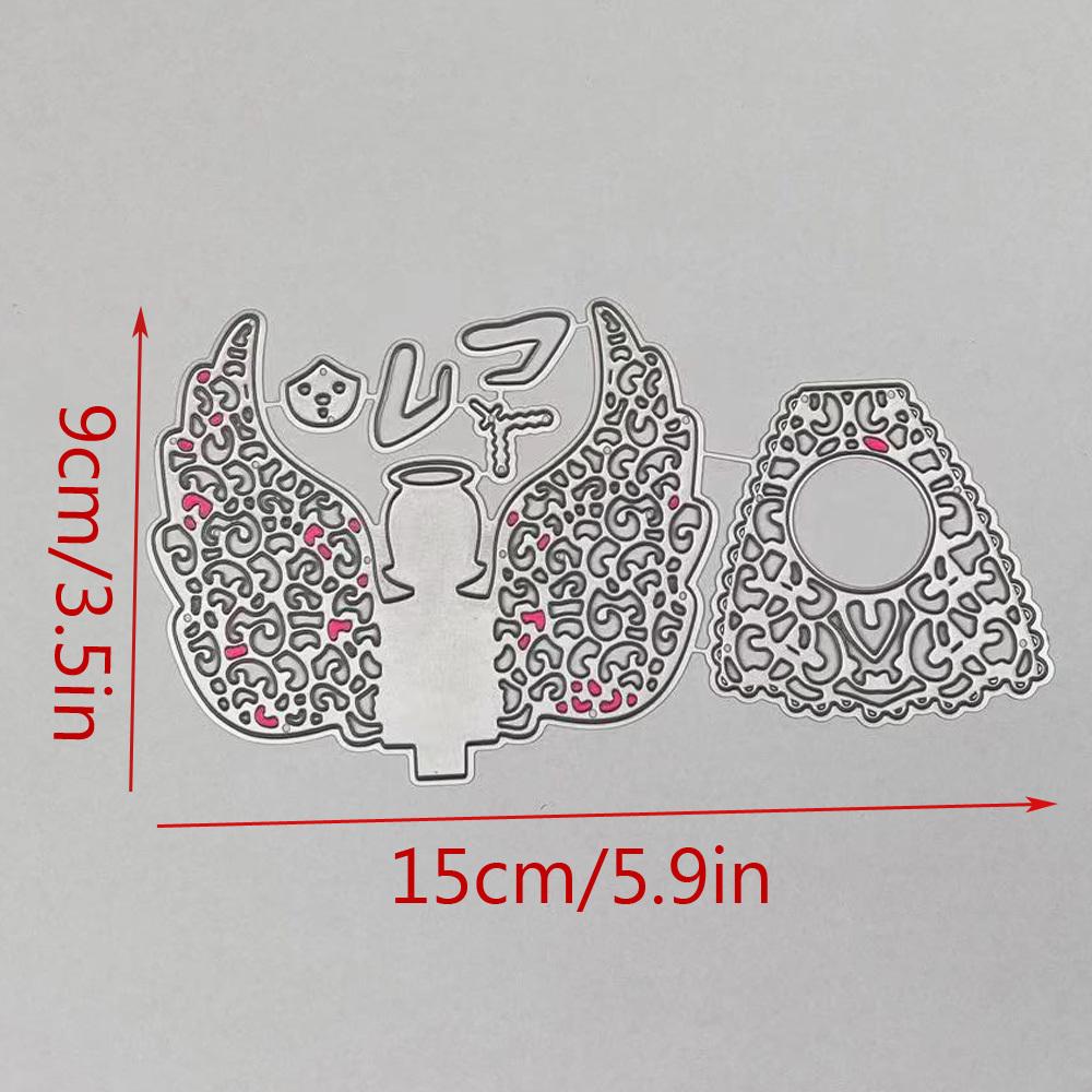 

Ангел Рамка Металлический Серебристый Трафарет Тиснение Резка Штампы Для Скрапбукинга Бумага Альбом Изготовление Открыток серебряный