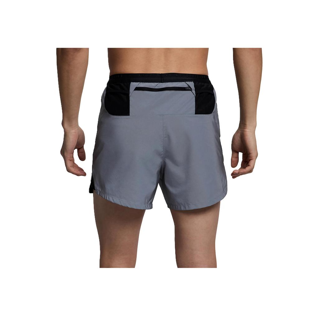 Nike Dri-FIT ADV Running Division Bequeme Weiche Vielseitige Shorts Herrenshorts Reflektierend-Silber Schwarz FZ1124-035