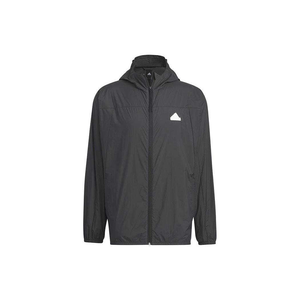 adidas Tech Lightweight Woven Jacket Asia Sizing Black Men s IT3940 L