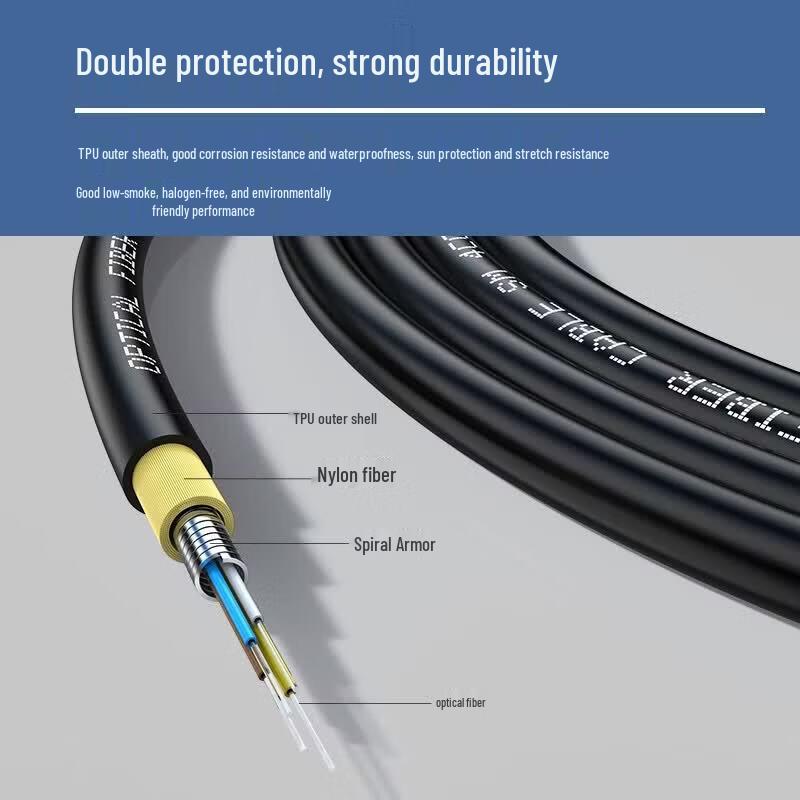 Shengyou LC-LC 6-Core Armored Field Optical Cable