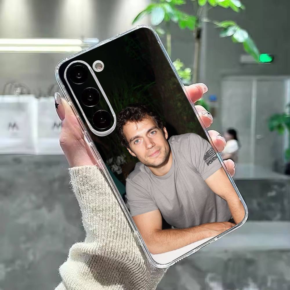 H-Henry C-Cavil Phone Case For Samsung Galaxy A91,80,73,72 ,71,53,52,32 ,31,22,21s,20,Transparent Case Samsung a514g