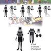 Unisex Halloween Cosplay Skeleton Jumpsuit For Creative Stage Performances And Events